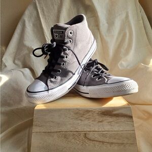 Converse Women’s High-Top Sneakers - Charcoal